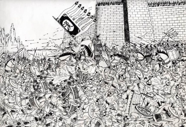 한-흉노 백등산 전투 /바이두백과