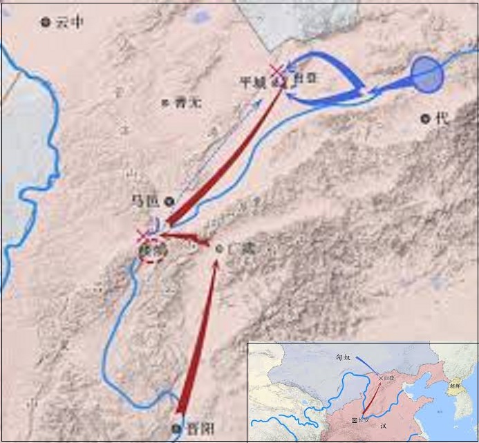 백등산 전투도 /바이두백과