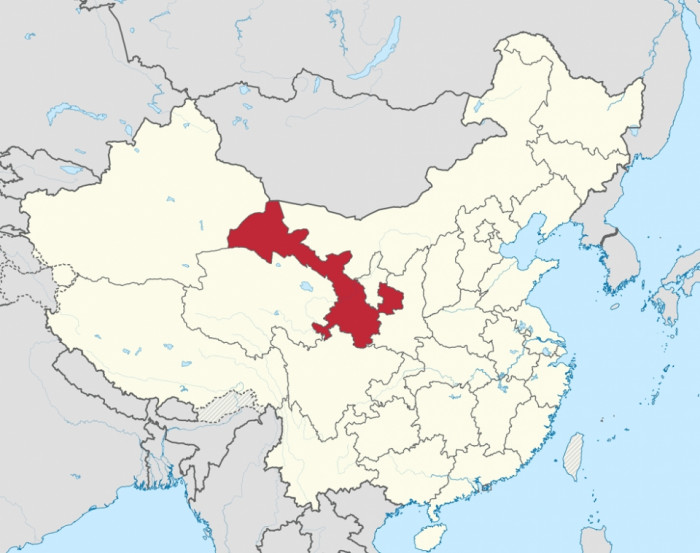 하서주랑이 있는 간쑤성 /위키피디아