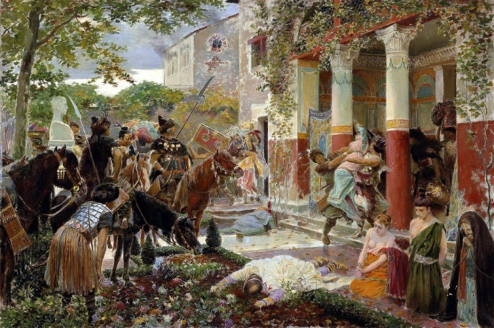 갈리아를 침공한 아틸라의 훈족 /위키피디아