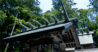 鰹木 元伊勢阿紀神社○奈良縣宇陀市大宇陀迫間